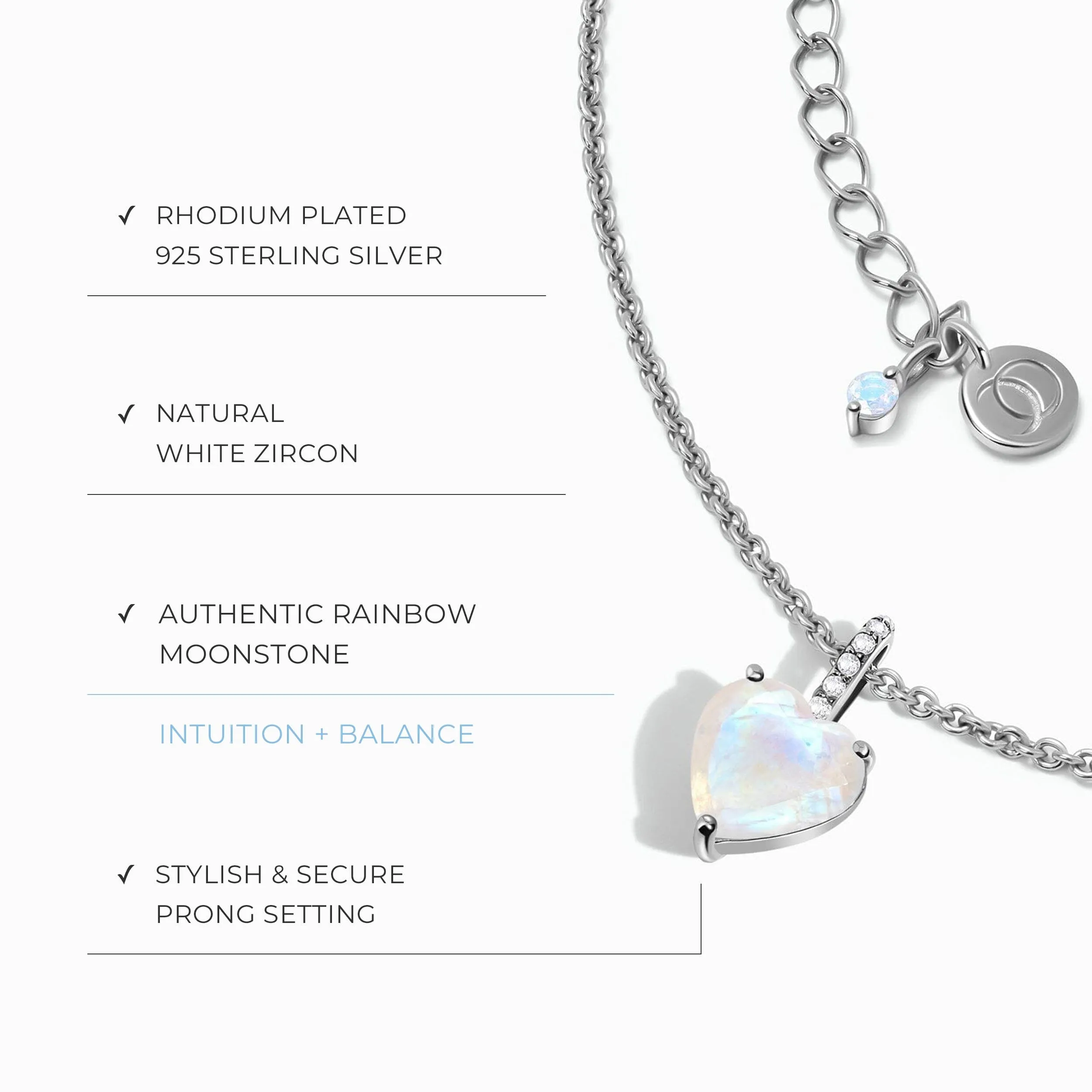 Moonstone Necklace - By Your Side