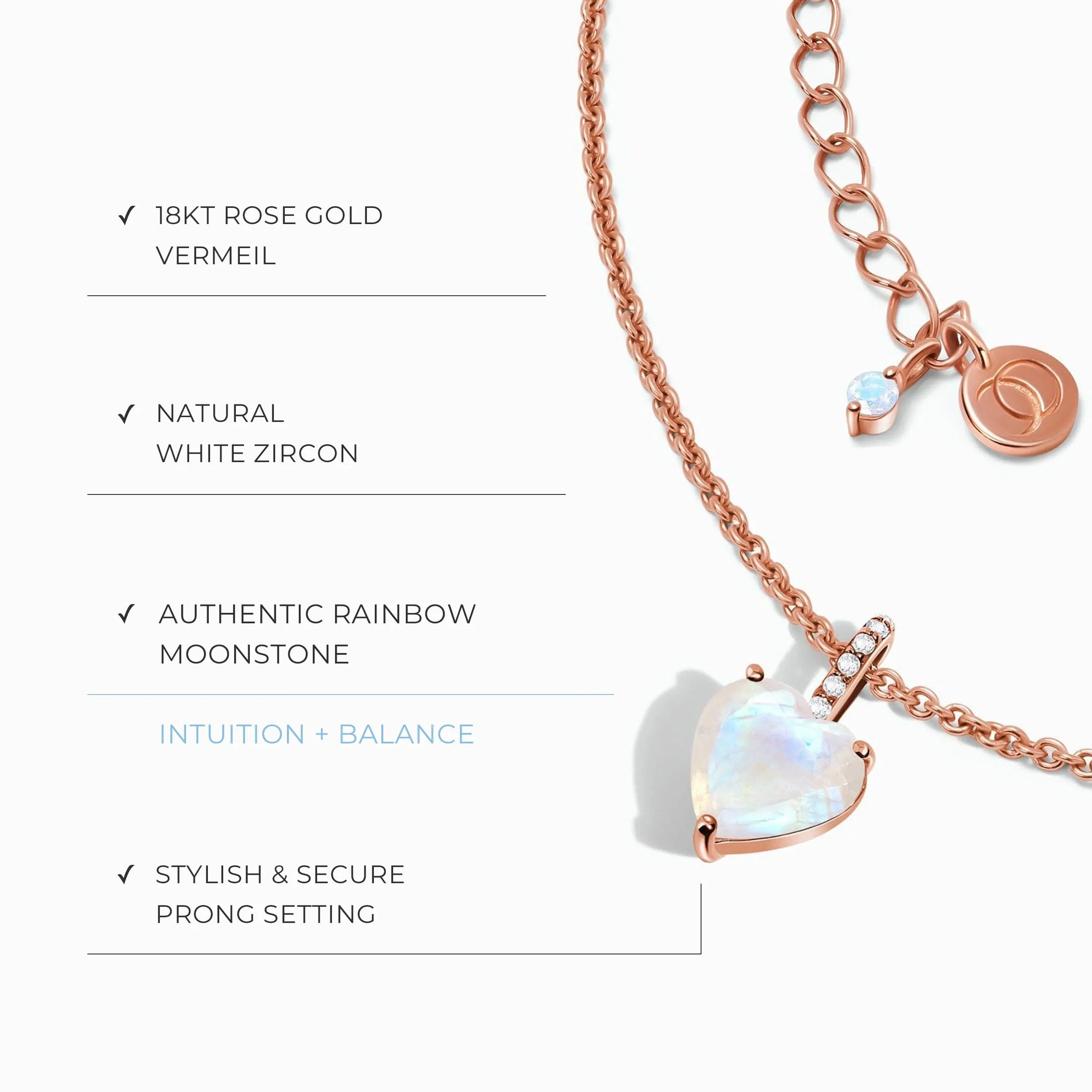 Moonstone Necklace - By Your Side