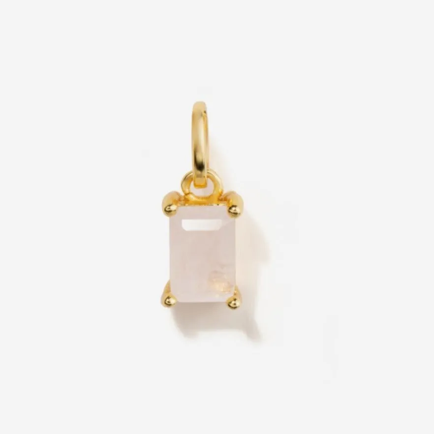 Moonstone Necklace Charm