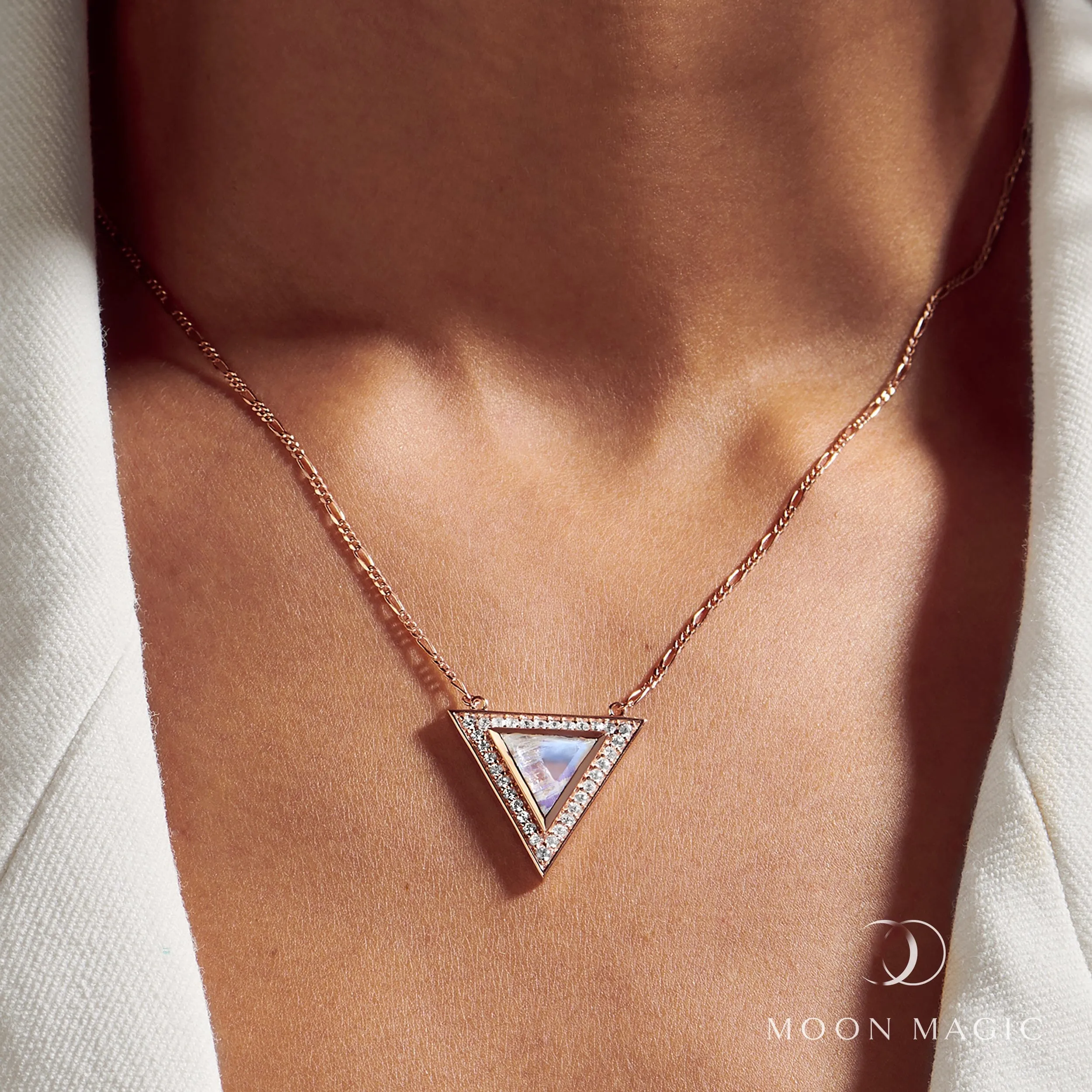 Moonstone Necklace - Trinity Figaro