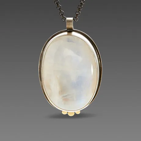 Moonstone Statement Necklace