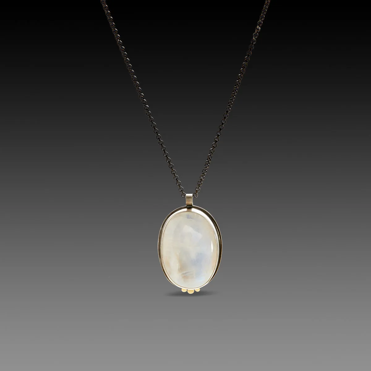 Moonstone Statement Necklace