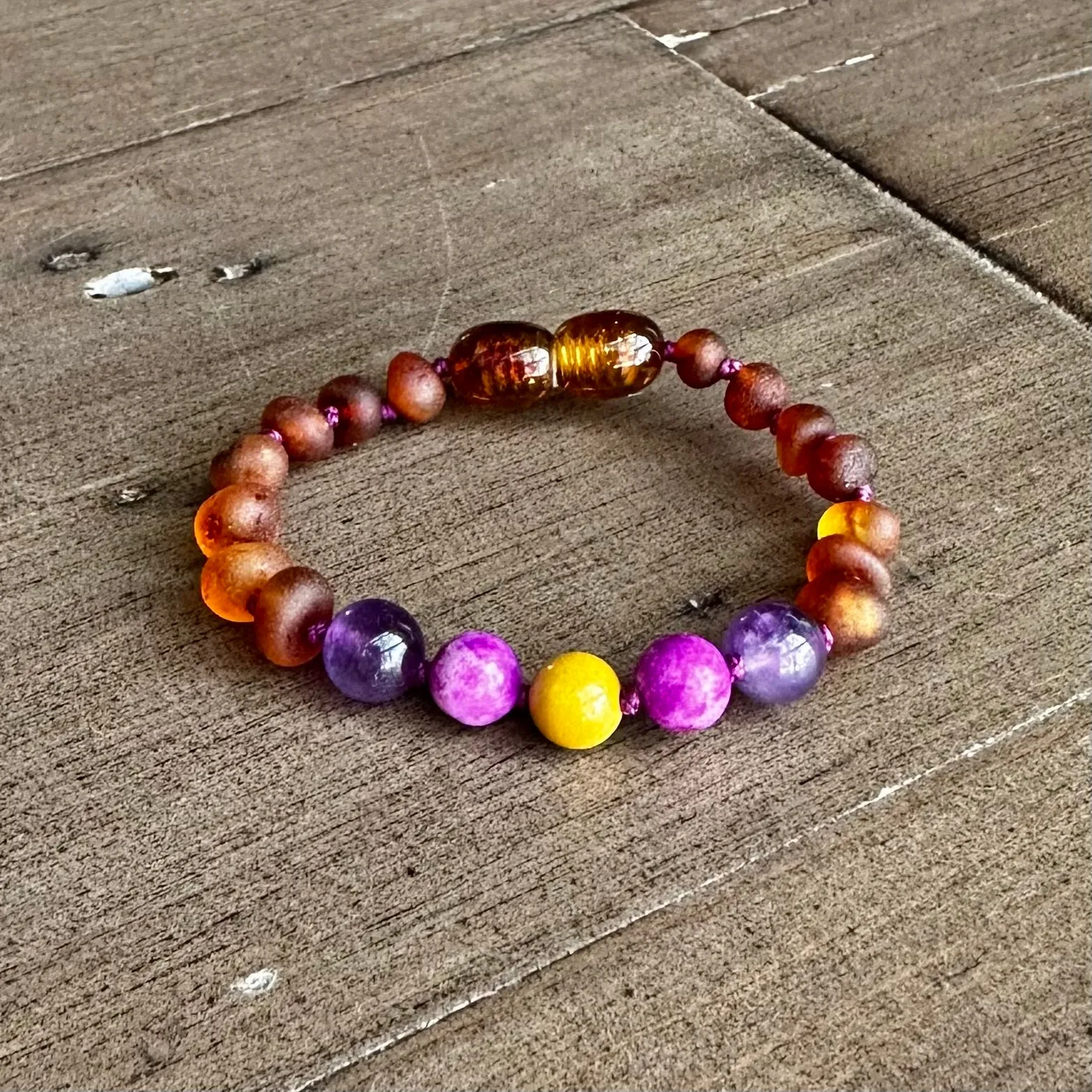 Rapunzel Anklet for Sensory Support & Teething Relief