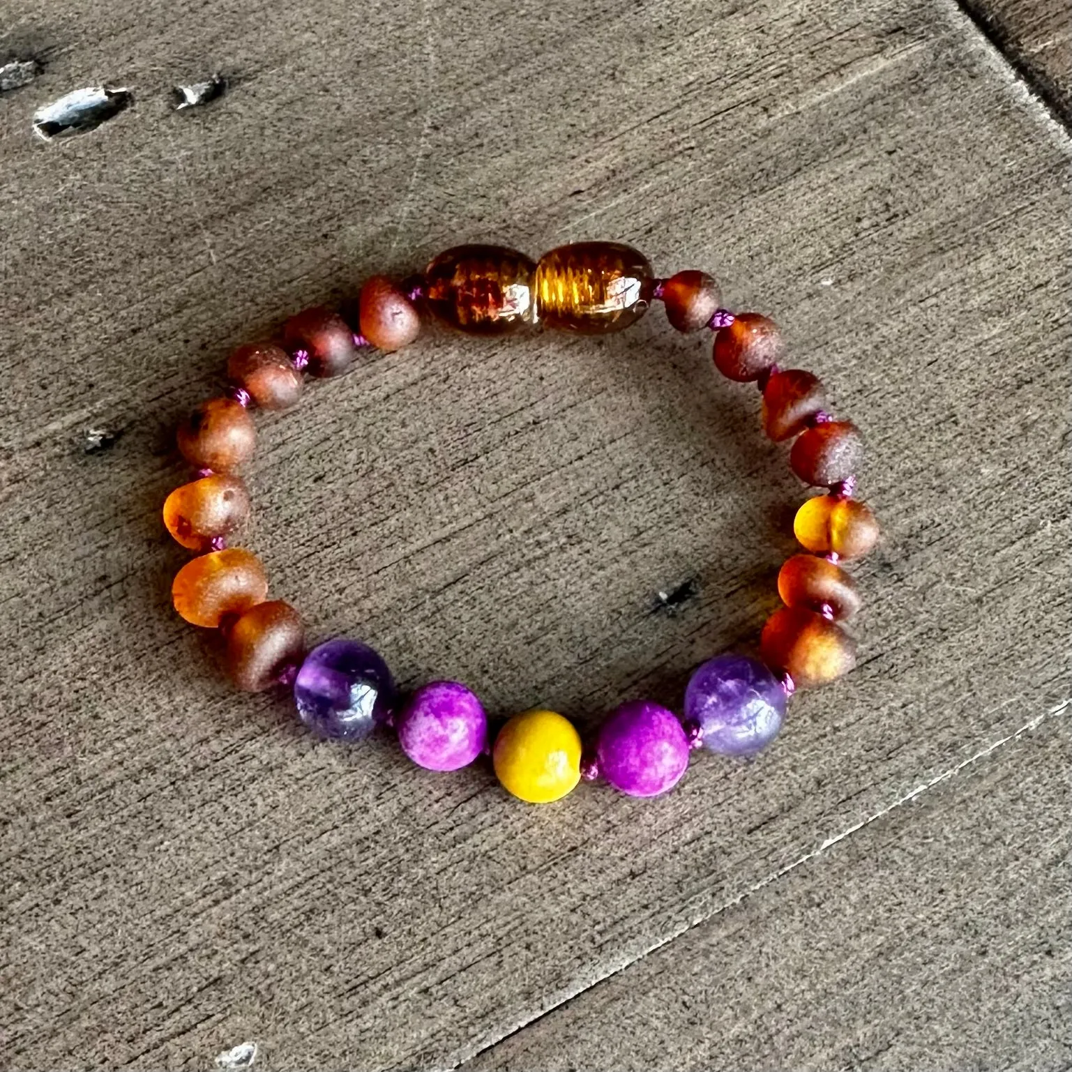 Rapunzel Anklet for Sensory Support & Teething Relief