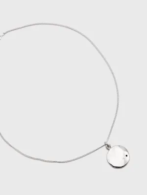 released from love garnet dot necklace