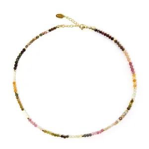 Saffron Gemstone Necklace