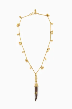 Samira Pendant Necklace - Ebony