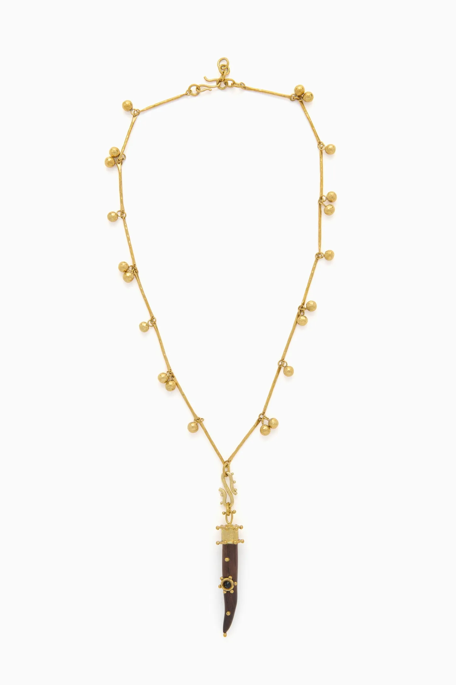 Samira Pendant Necklace - Ebony