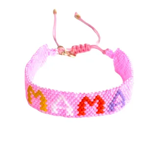 Seed Bead Friendship Bracelet Mama