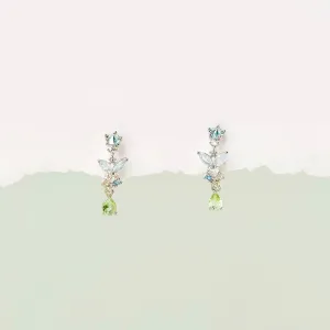 Silver Coral Bells Earrings