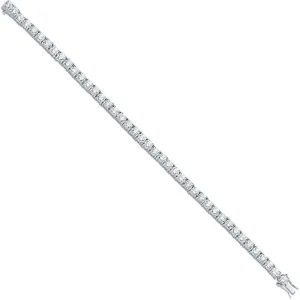 Sterling Silver 4.3mm CZ Tennis Bracelet