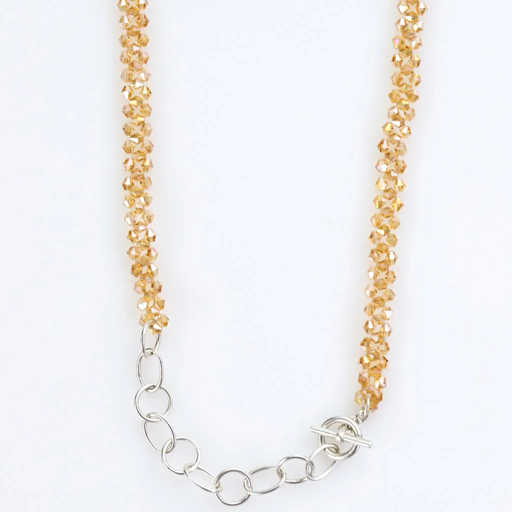 Stones Long Necklace