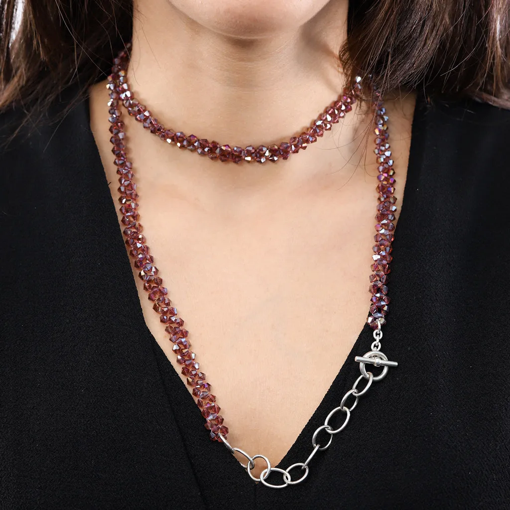 Stones Long Necklace