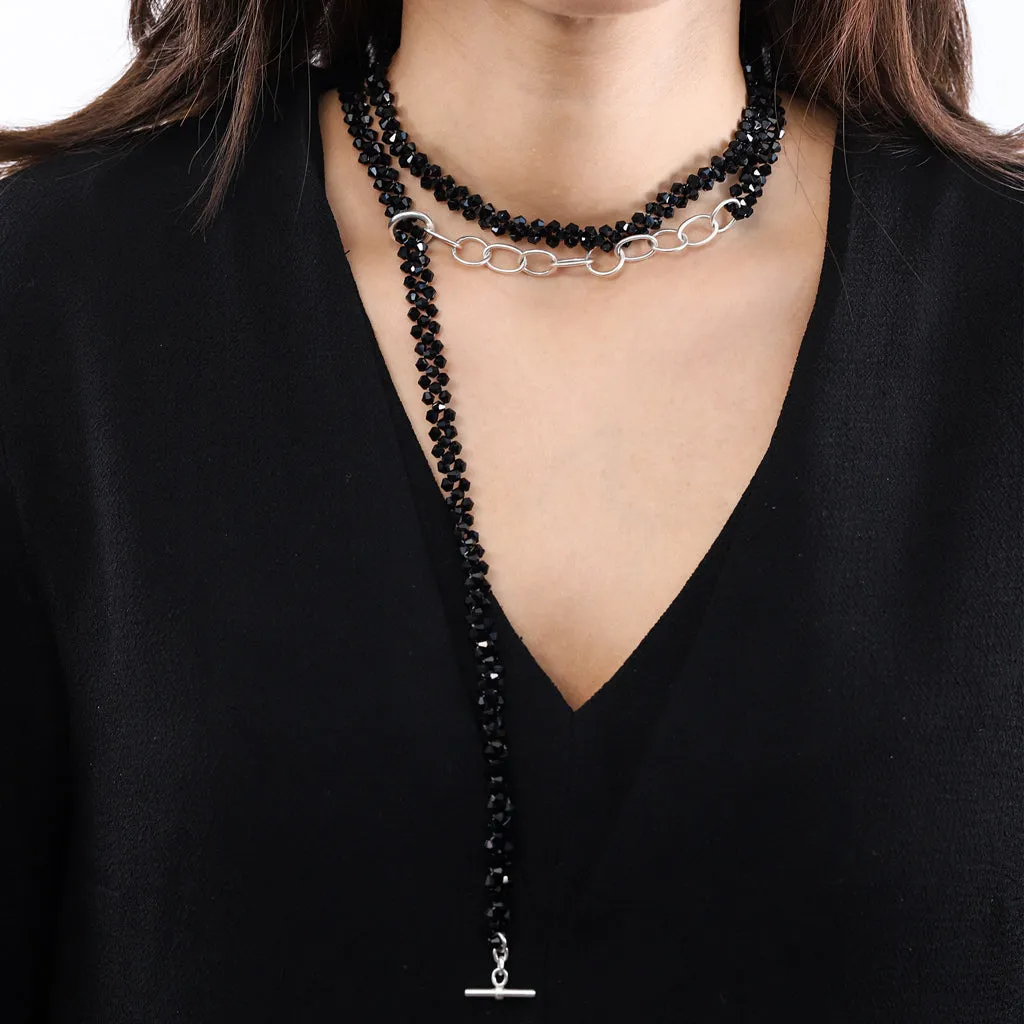 Stones Long Necklace