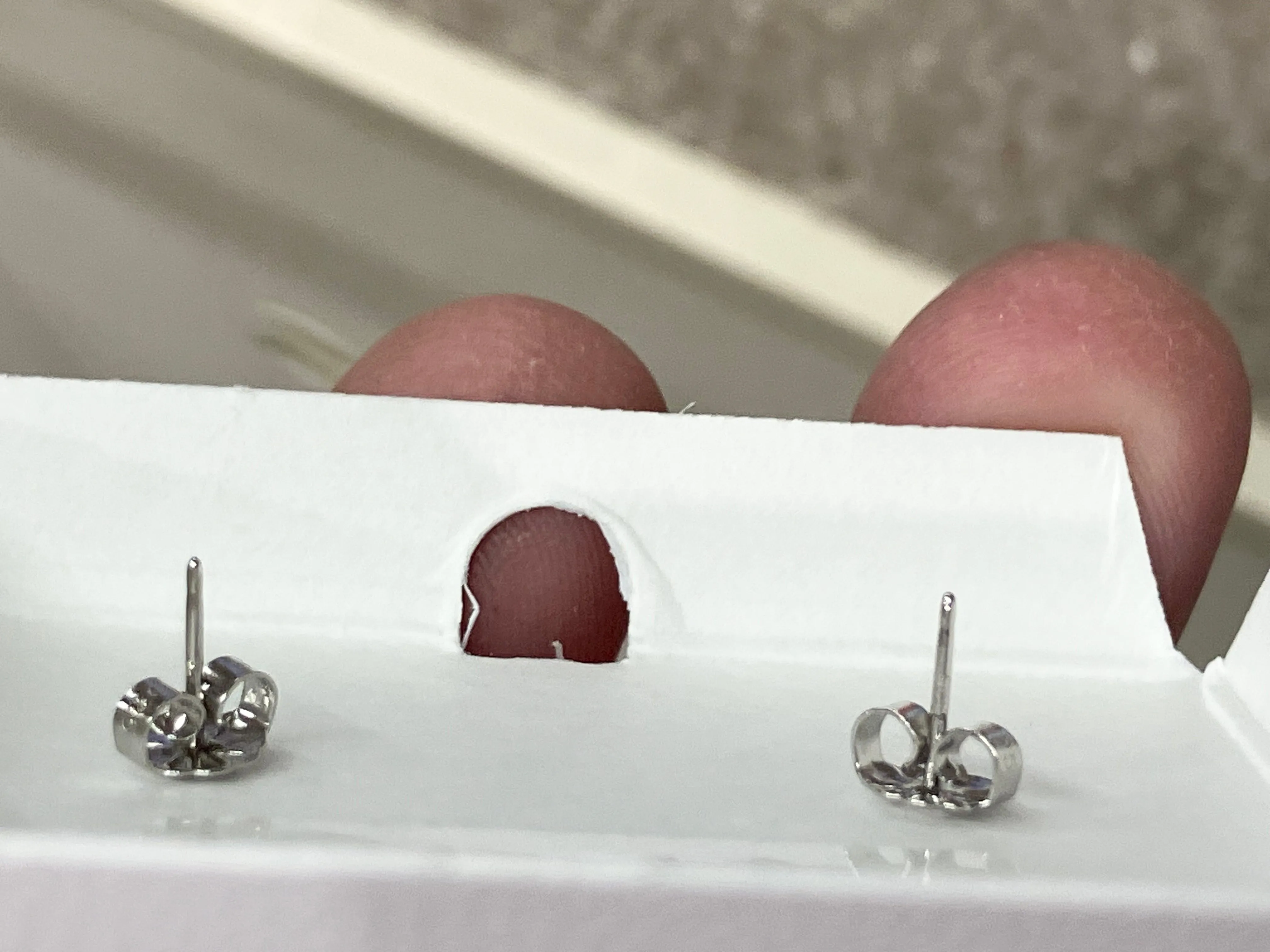 Triple Star Climber Silver Earrings
