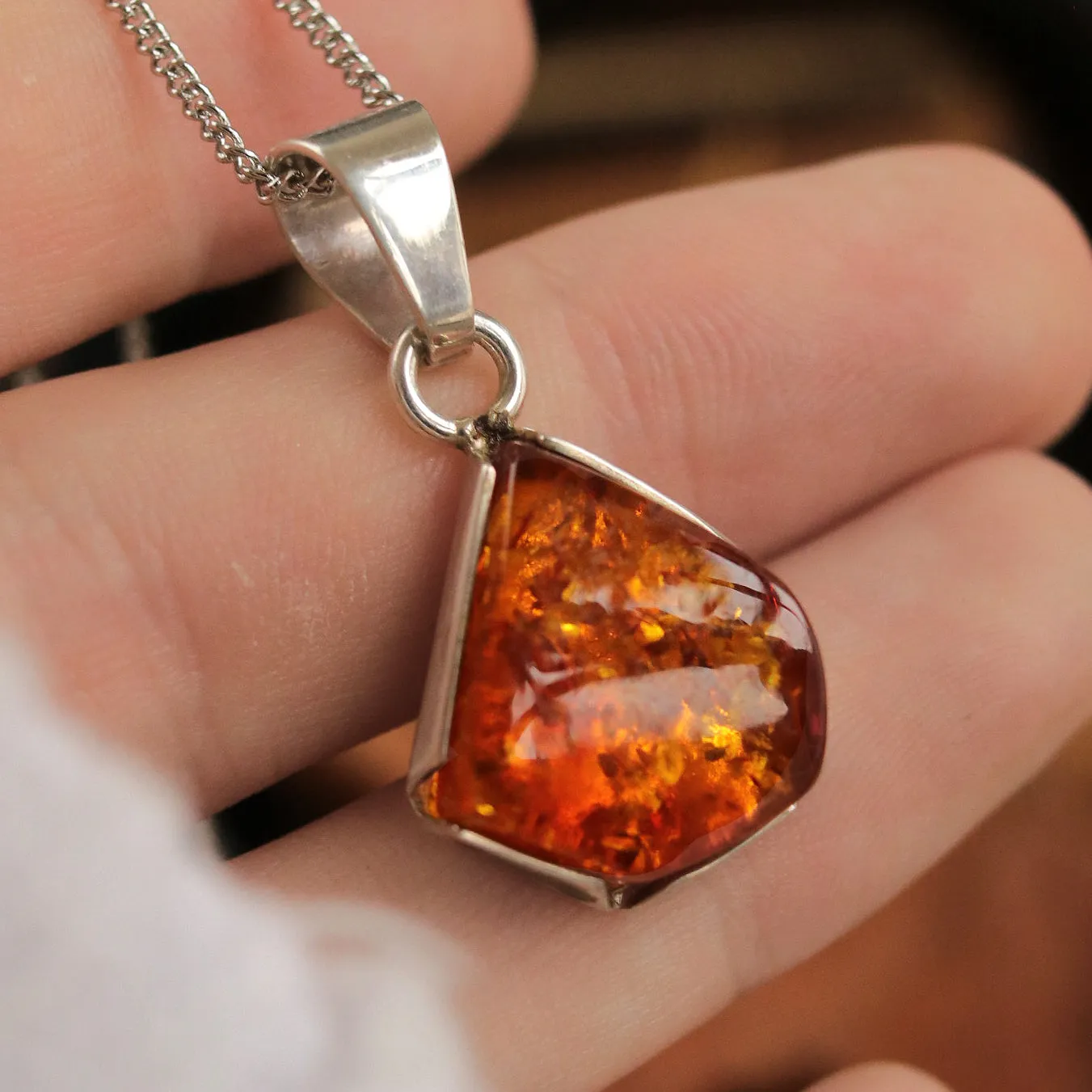 Vintage | Linden Amber Necklace